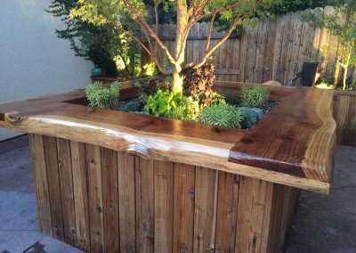 Custom Tree Planter and Renovation by Lawn & Order